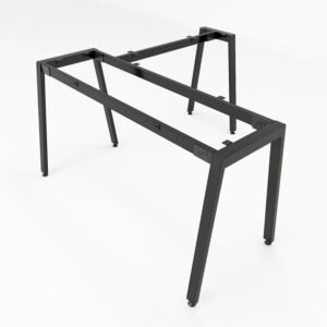 Chân bàn chữ L 140x150cm hệ Aton Concept lắp ráp