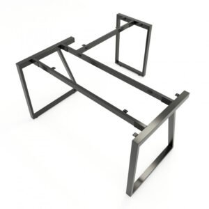 Chân bàn chữ L 140x150 hệ Trapeze II Concept lắp ráp