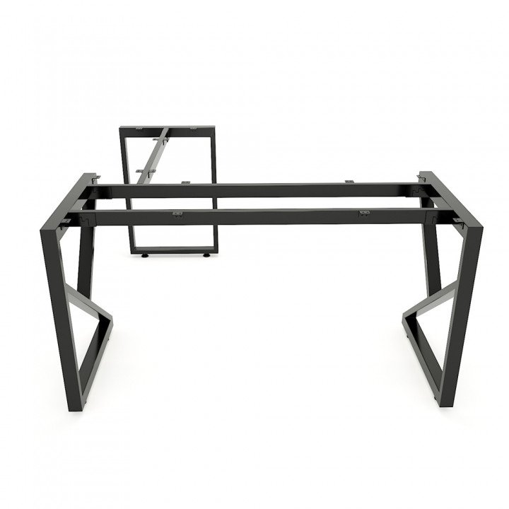 Chân bàn chữ L hệ KConcept 140x150 lắp ráp