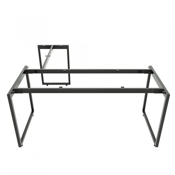Chân sắt lắp ráp bàn chữ L 160x150cm hệ Slean