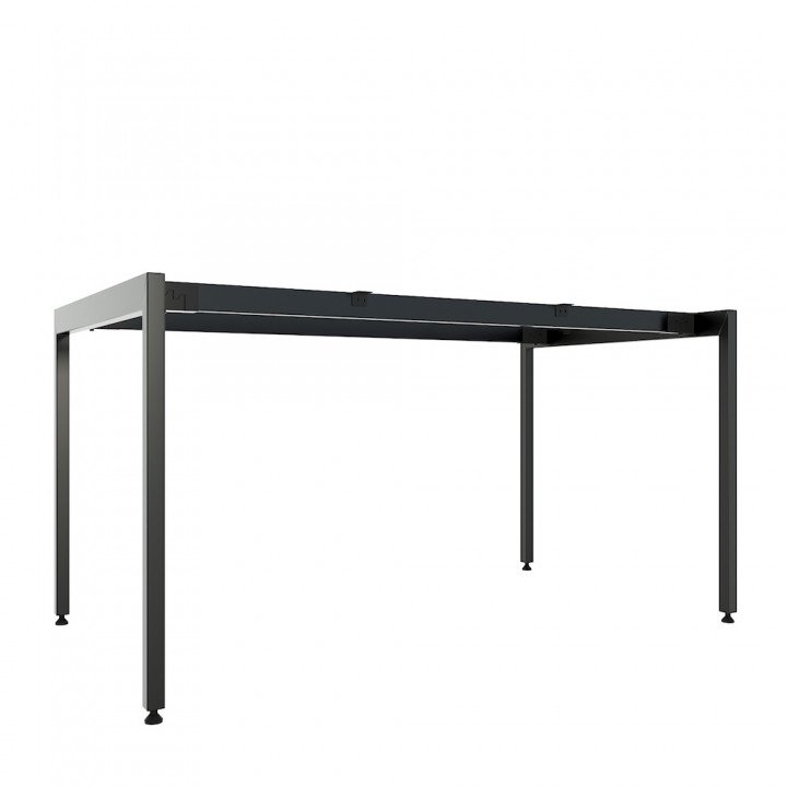 Chân sắt lắp ráp cho bàn 140x80cm hệ Slean