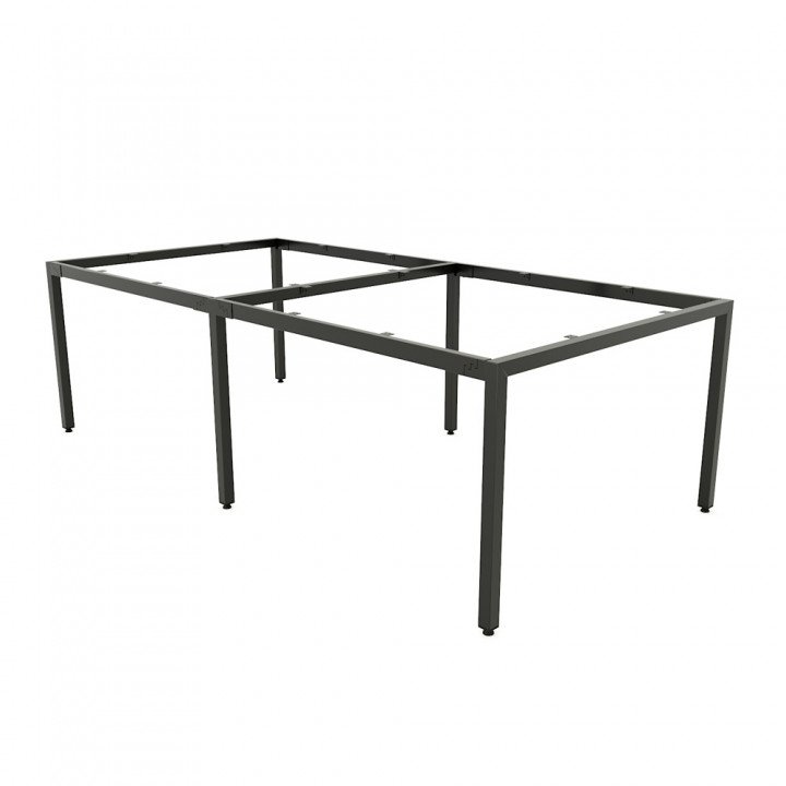 Chân bàn cụm 4 hệ UConcept 240x120 lắp ráp