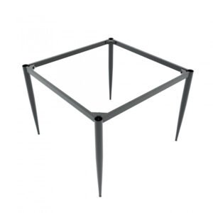 Chân sắt côn cho bàn 100x100cm hệ CONE II