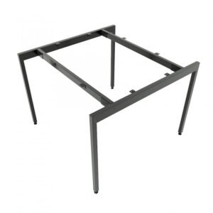Chân sắt lắp ráp cho bàn 100x100cm hệ Slean