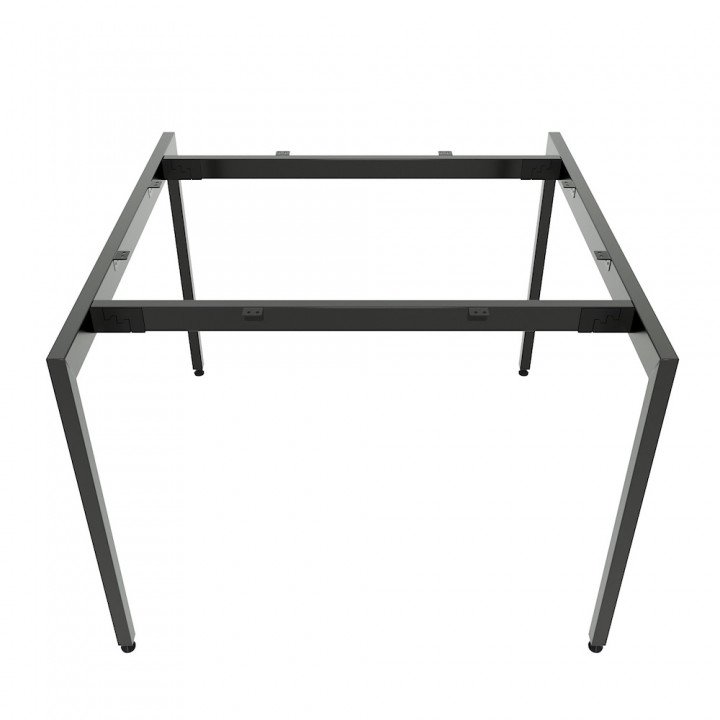 Chân sắt lắp ráp cho bàn 100x100cm hệ Slean