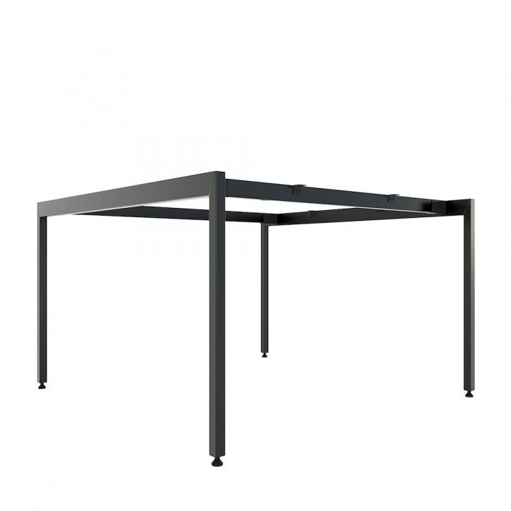 Chân sắt lắp ráp bàn 120x120cm hệ Slean