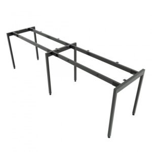 Chân sắt lắp ráp bàn cụm 2 240x60cm hệ Slean