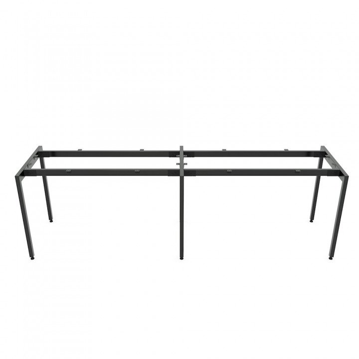 Chân sắt lắp ráp bàn cụm 2 240x60cm hệ Slean