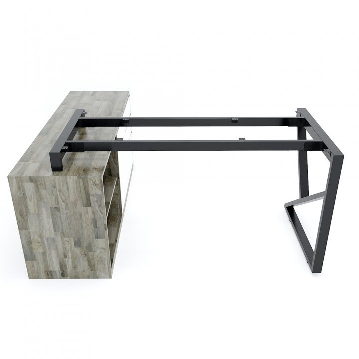 Chân bàn gác tủ hệ KConcept 140x60 lắp ráp
