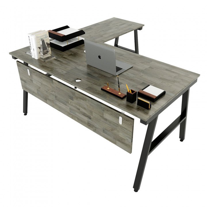Chân bàn chữ L 160x160 hệ AConcept lắp ráp