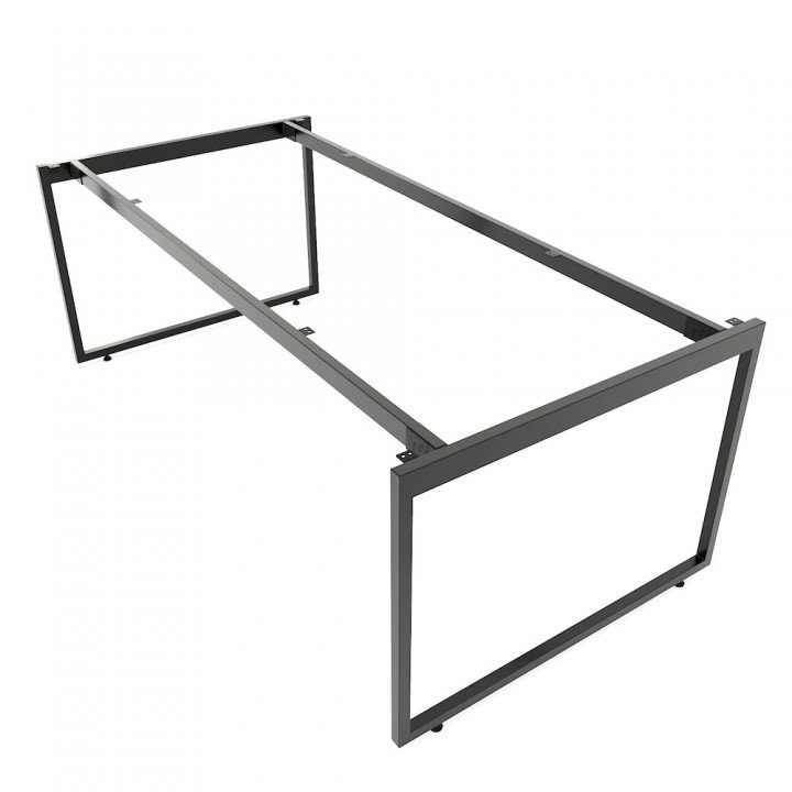 Chân sắt lắp ráp bàn 180x90cm hệ Slean HCSL022