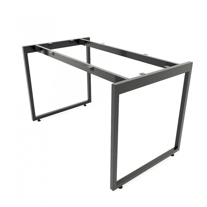 Chân sắt lắp ráp bàn 120x70cm hệ Slean