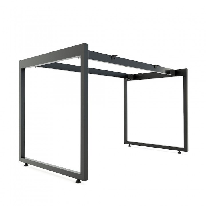 Chân sắt lắp ráp bàn 120x70cm hệ Slean