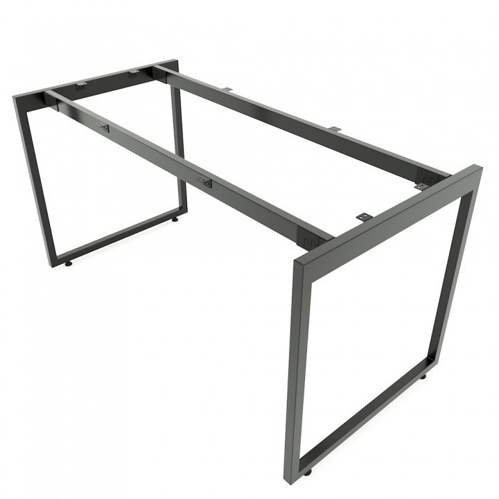 Chân sắt lắp ráp bàn 140x70cm hệ Slean
