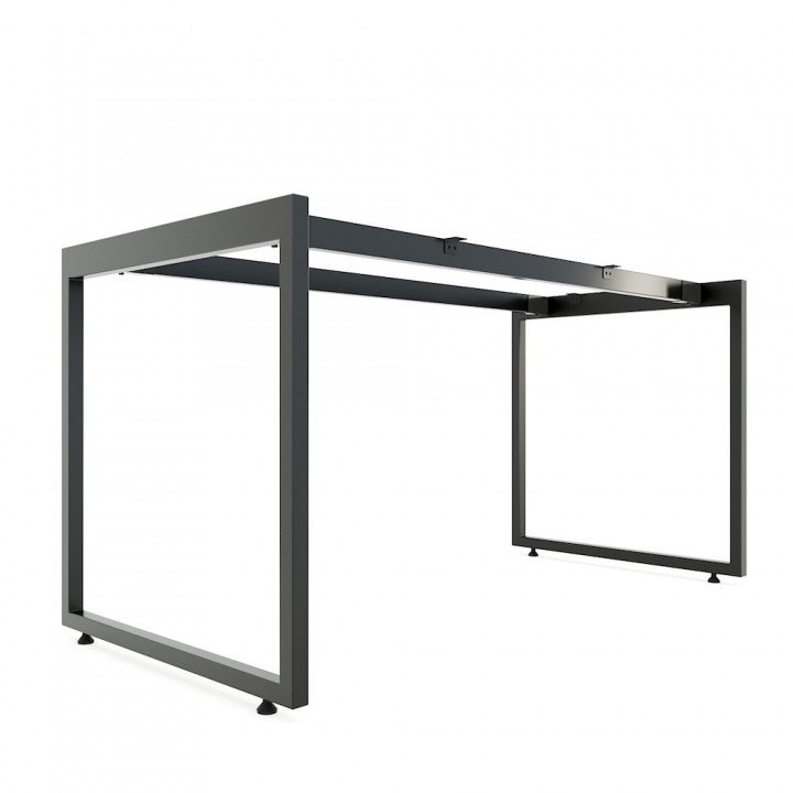 Chân sắt lắp ráp bàn 140x70cm hệ Slean
