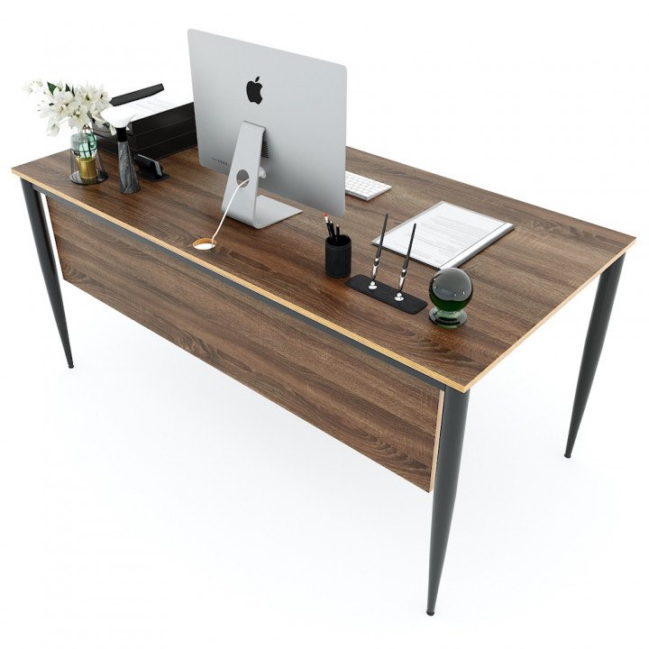 Chân sắt bàn 160x80cm hệ CONE II