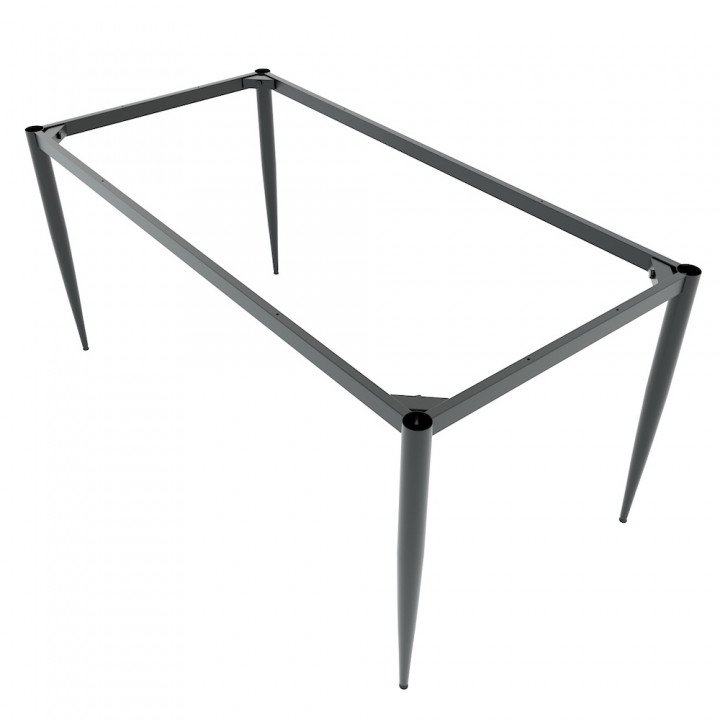 Chân sắt bàn 160x80cm hệ CONE II