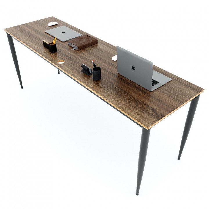 Chân bàn 200x60cm sắt côn hệ CONE II