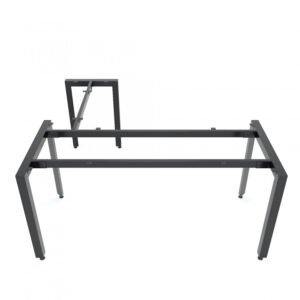 Chân bàn chữ L 160x140cm hệ Trian Concept lắp ráp