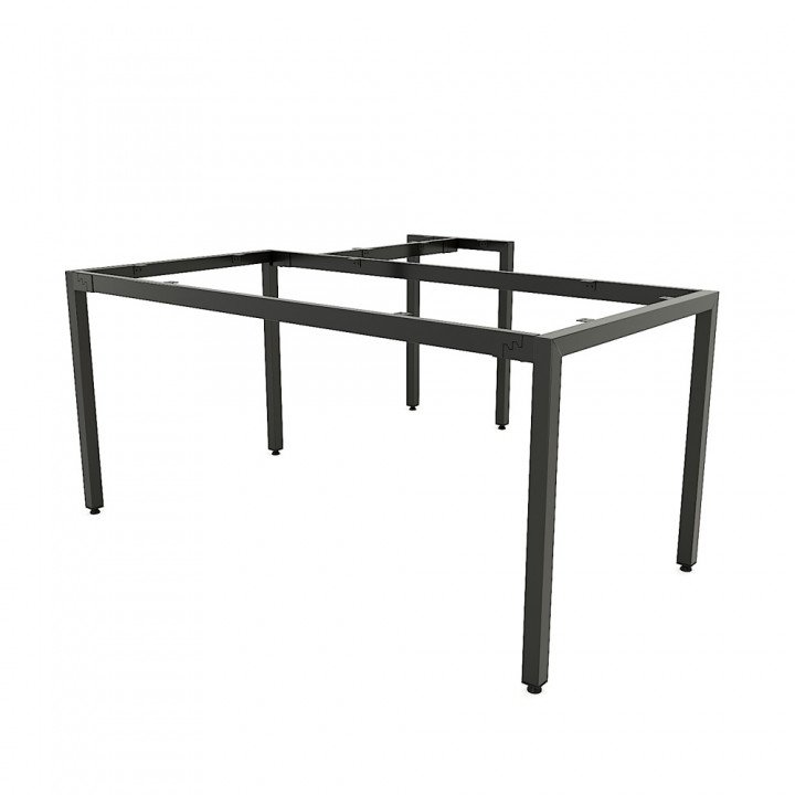 Chân bàn chữ L hệ UConcept 160x160 lắp ráp