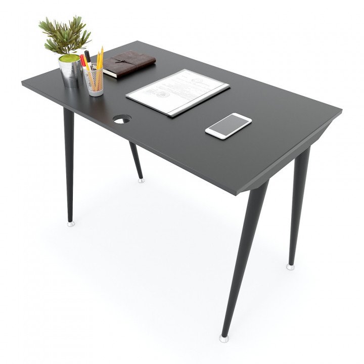 Chân bàn sắt hệ CONE Concept 100x60 lắp ráp