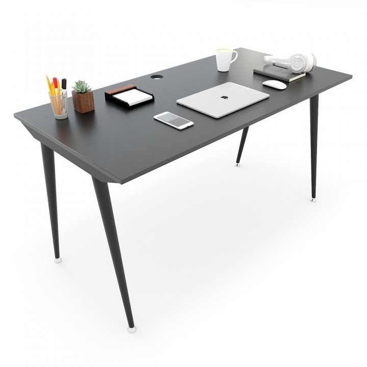 Chân bàn sắt hệ CONE Concept 140x70 lắp ráp