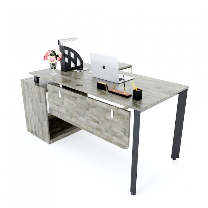 Chân bàn gác tủ hệ Trian Concept 140x60 lắp ráp