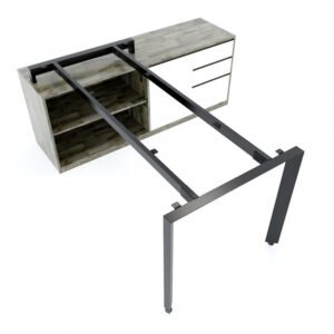 Chân bàn gác tủ hệ Trian Concept 160x80 lắp ráp