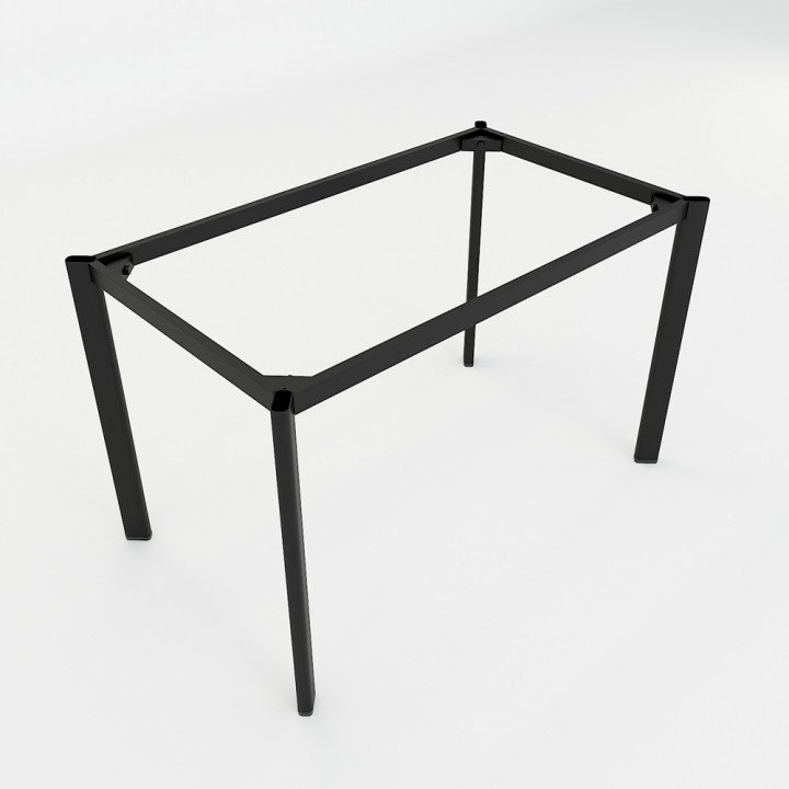Chân bàn 140x70cm hệ Oval Concept lắp ráp