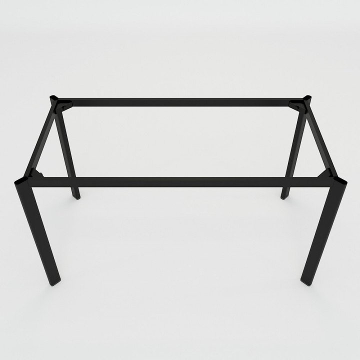 Chân bàn 120x70cm hệ Oval Concept lắp ráp