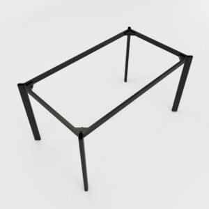 Chân bàn 140x80cm hệ Oval Concept lắp ráp