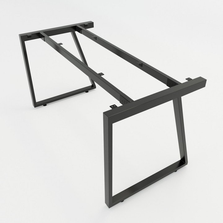 Chân bàn 140x70cm hệ Trapeze II Concept lắp ráp