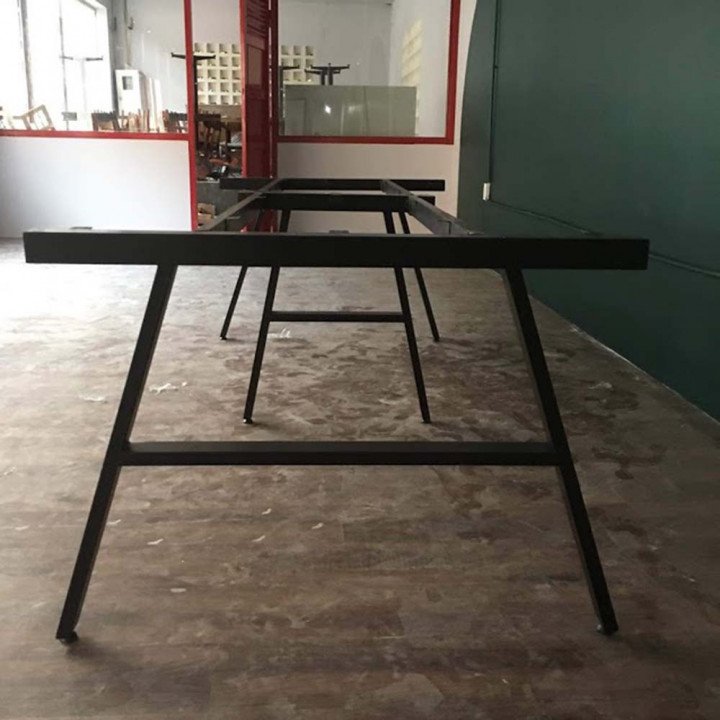 Chân bàn họp 120x240 hệ AConcept lắp ráp