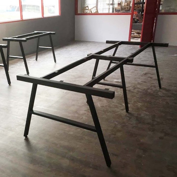 Chân bàn họp 120x240 hệ AConcept lắp ráp