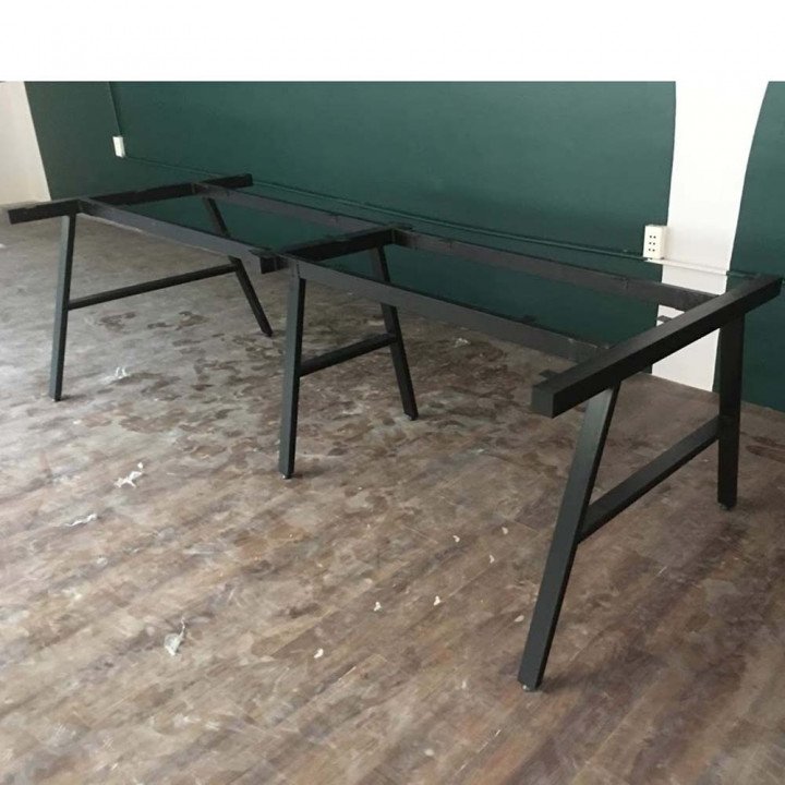 Chân bàn họp 120x240 hệ AConcept lắp ráp