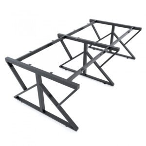 Chân bàn sắt hệ KConcept 240x120 lắp ráp