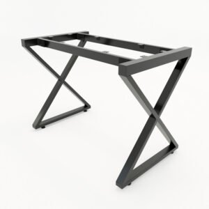 Chân bàn sắt 100x60cm hệ XConcept lắp ráp