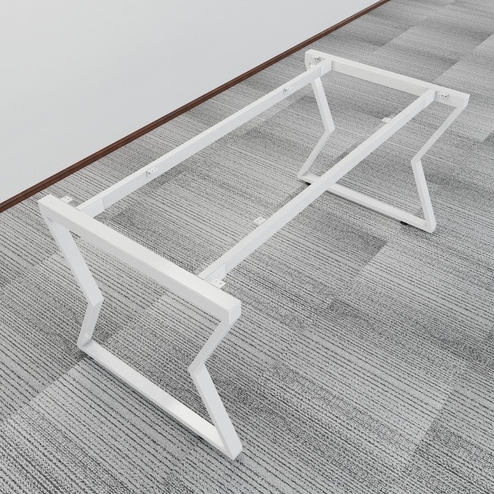 Chân bàn họp 160x80 hệ MConcept lắp ráp