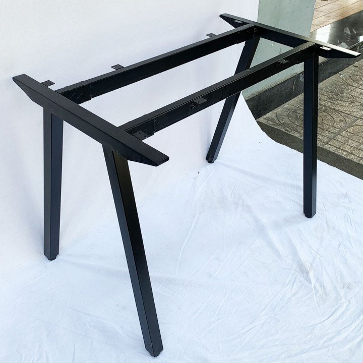 Chân bàn sắt 100x60cm hệ PLY lắp ráp