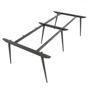 Chân bàn sắt hệ CONE Concept 240x120 lắp ráp