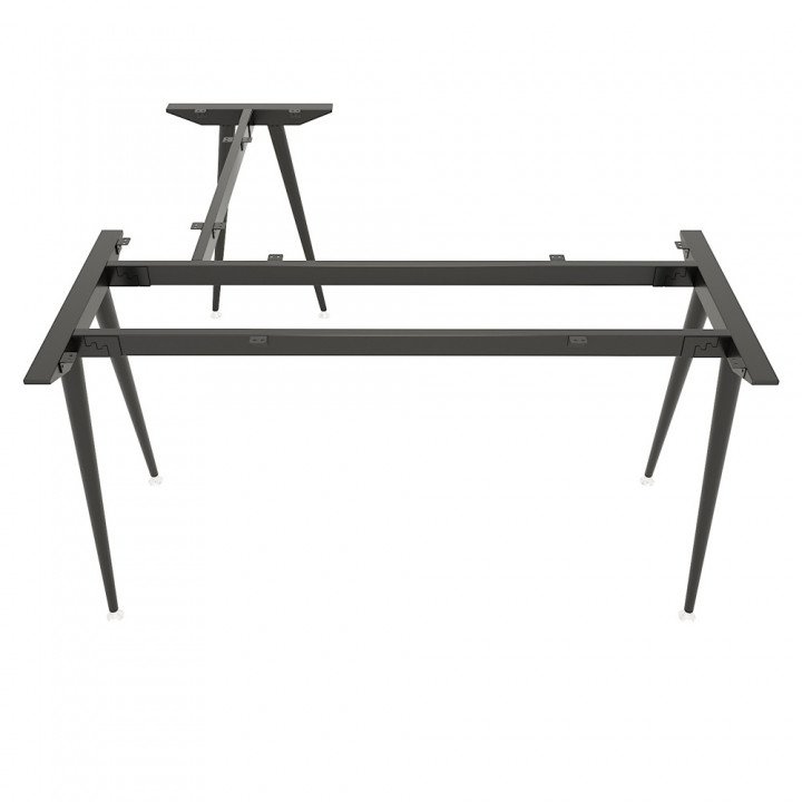 Chân sắt lắp ráp cho bàn chữ L 140x150 hệ CONE concept
