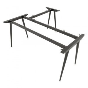 Chân sắt lắp ráp cho bàn chữ L 160x160 hệ CONE