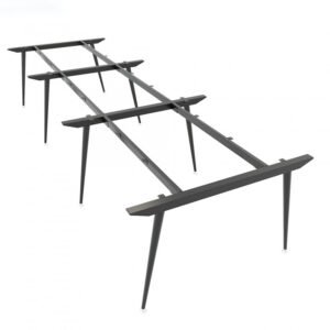 Chân bàn sắt hệ CONE Concept 360x120 lắp ráp