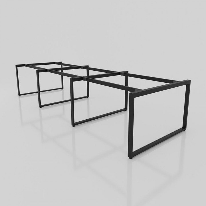 Chân bàn văn phòng cụm 6 360x120 sắt 25x50cm lắp ráp