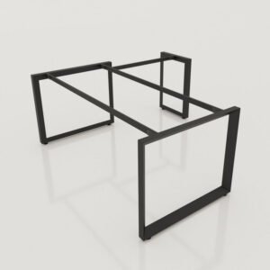 Chân bàn giám đốc 1600x800mm sắt tam giác lắp ráp ngàm