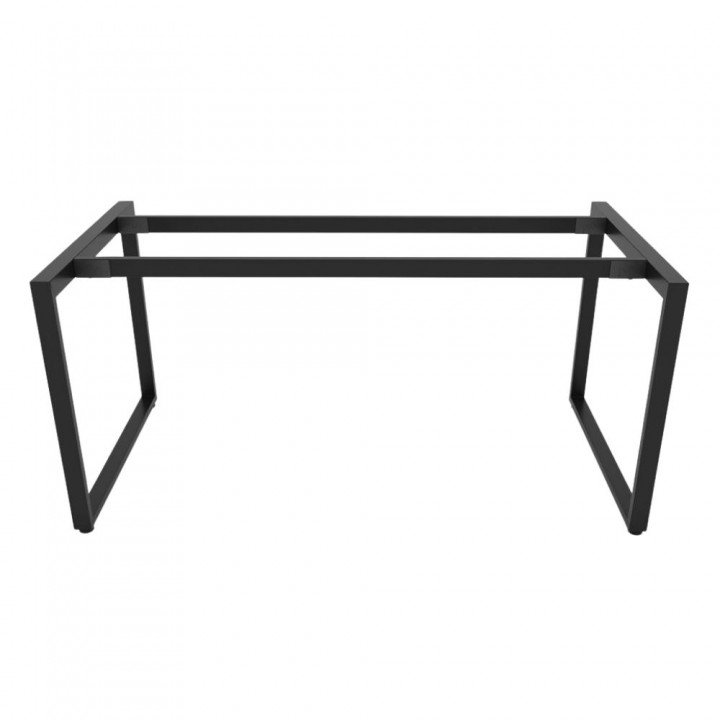 Chân bàn họp văn phòng 160x80cm sắt 25x50 lắp ráp