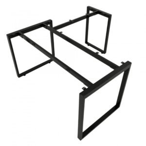Chân sắt cho bàn chữ L 140x150cm sắt 25x50 lắp ráp