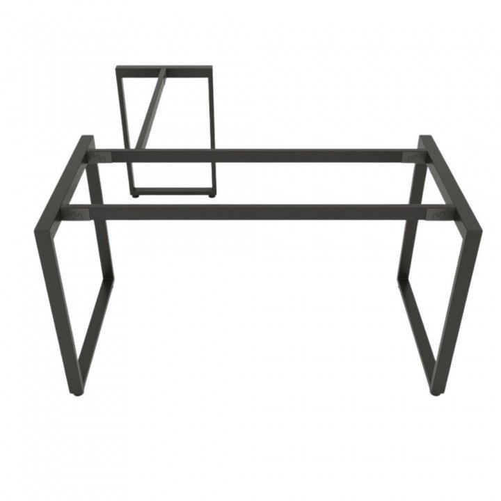 Chân sắt cho bàn chữ L 140x150cm sắt 25x50 lắp ráp