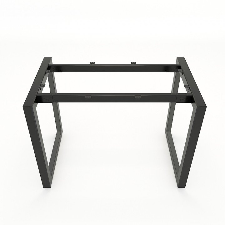 Chân sắt tam giác cho bàn 100x60cm hệ Trian II Concept