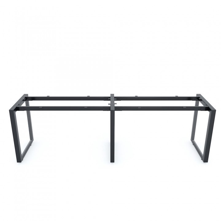 Chân sắt tam giác cho bàn 240x60cm hệ Trian II